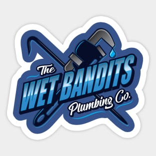 The Wet Bandits Plumbing Sticker